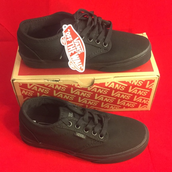 vans atwood womens black